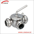 Stainless Steel 3 Way Female Threaded Plug Valve